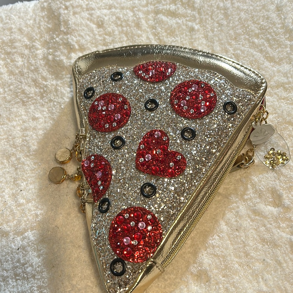 Betsy Johnson pizza purse